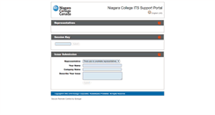 Desktop Screenshot of itsupport.niagaracollege.ca